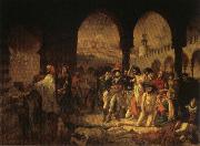 Baron Antoine-Jean Gros Napoleon Visiting the Plague Vicims at jaffa,March 11.1799 Norge oil painting reproduction